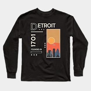 Detroit Long Sleeve T-Shirt